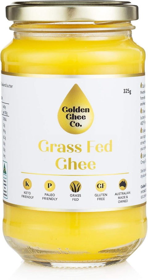 Golden Ghee Co Ghee Grass Fed 325g