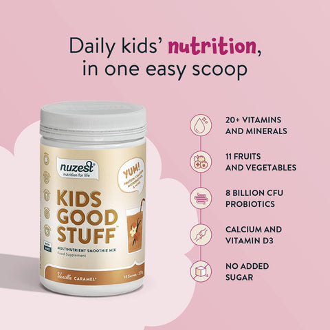 Nuzest Kids Good Stuff VanillaCaramel 225g