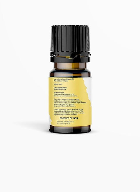 Nature's Basket Fennel Sweet Essential Oil - 15 Ml