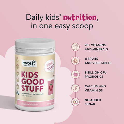 Nuzest Kids Good Stuff Wild Strawberry 225g