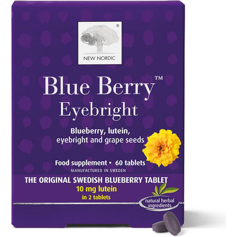 New Nordic Blue Berry Eyebright 60t