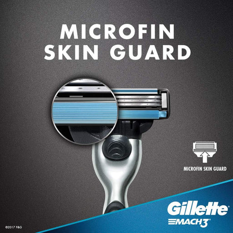 Gillette Mach 3 Men's Shaving Razor, 1 Pack, Mens Razors/ Blades