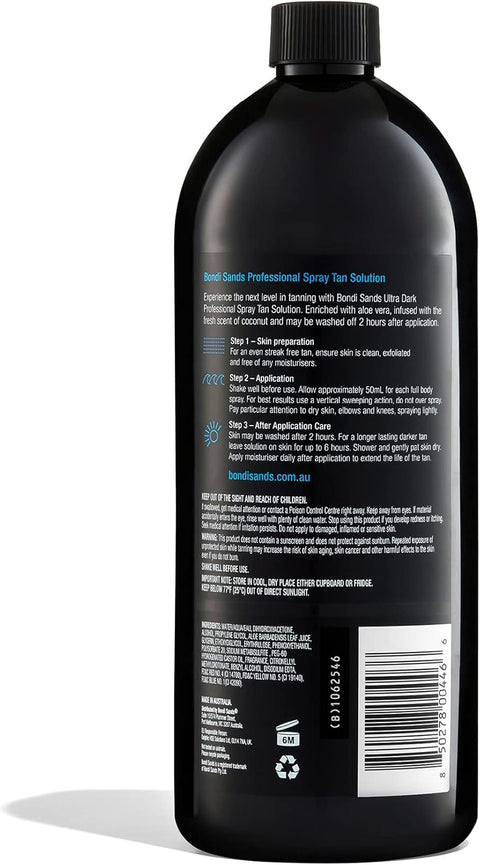 Bondi Sands Ultra Dark Spray Tan Solution 1 Litre