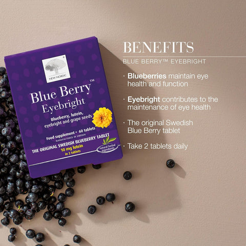 New Nordic Blue Berry Eyebright 60t