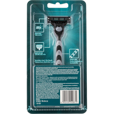 Gillette Mach 3 Men's Shaving Razor, 1 Pack, Mens Razors/ Blades