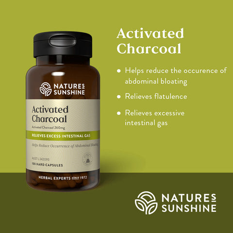 Nature's Sunshine Activated Charcoal 100c