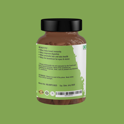 Natures Basket Amla (Phyllanthus Emblica) 900mg 60 Capsules