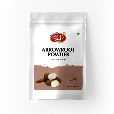 Natures Basket Arrowroot Powder – 227g