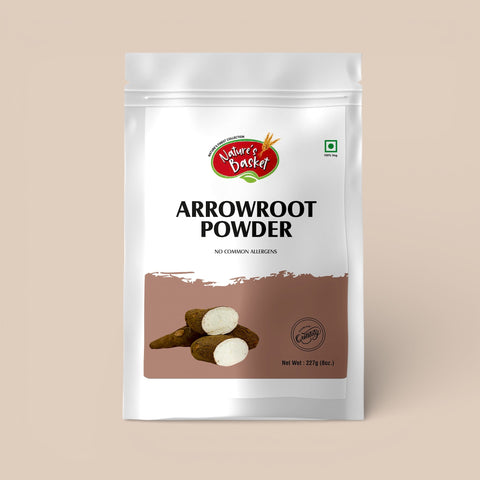 Natures Basket Arrowroot Powder – 227g