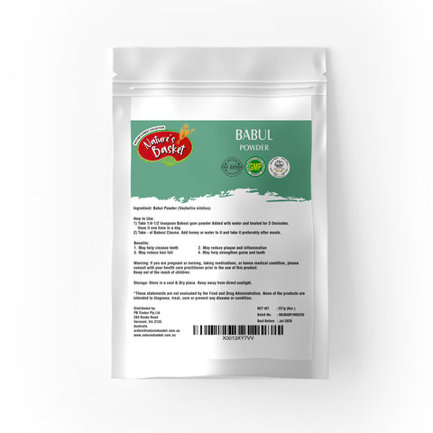 Nature's Basket Babul (Vachellia Nilotica) Powder - 227 Grams