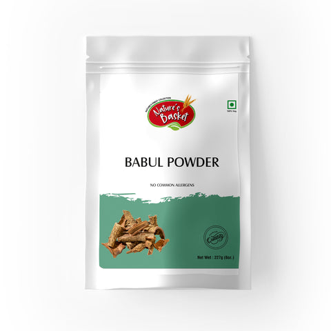 Nature's Basket Babul (Vachellia Nilotica) Powder - 227 Grams