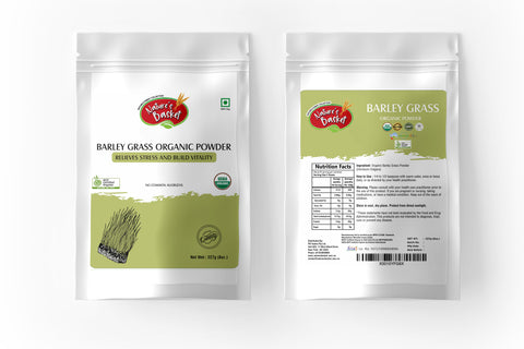 Nature's Basket Australian Certified Organic Barley Grass powder 227g