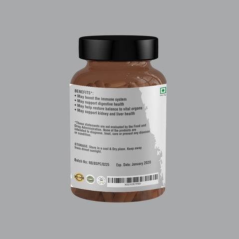 Nature's Basket Black Seed (Nigella Sativa) Powder  900mg 60 Capsules