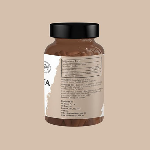 Natures Basket Boswellia Serrata 60 Capsules