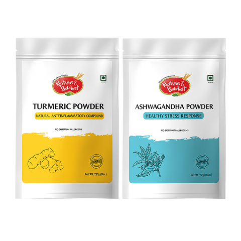 Wellness Bundle- Ashwagandha & Turmeric Powder
