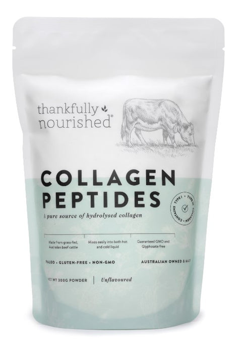 Thankfully Nourished Collagen Peptides 300g