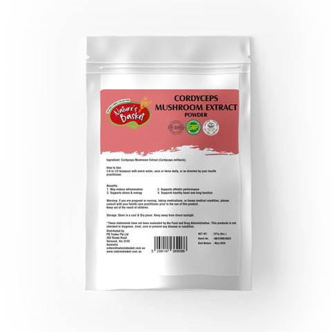 Cordyceps Mushroom Extract Powder – 227g