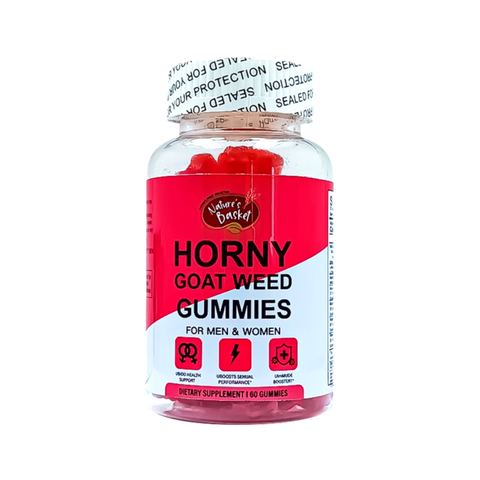 Nature's Basket Horny Goat Weed 60 Gummies