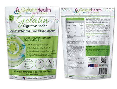 Gelatin Digestive Health- Food Grade 500g