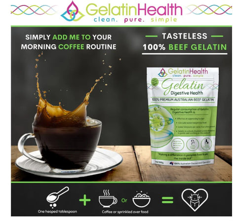 Gelatin Digestive Health- Food Grade 500g