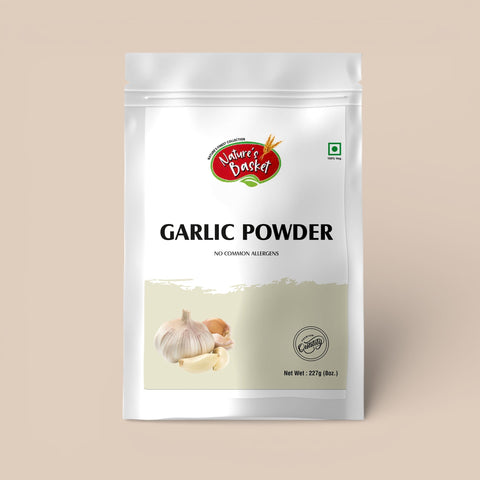Natures Basket Garlic (Allium sativum) Powder – 227g