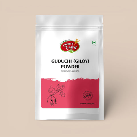 Nature's Basket Guduchi (Giloy) (Tinospora Cordifolia) Powder 227g