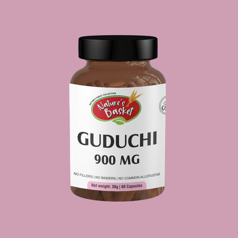 Guduchi (Tinospora Cordifolia) Capsules 900mg 60 - Nature's Basket