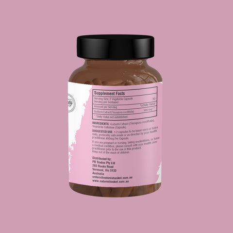 Guduchi (Tinospora Cordifolia) Capsules 900mg 60 - Nature's Basket