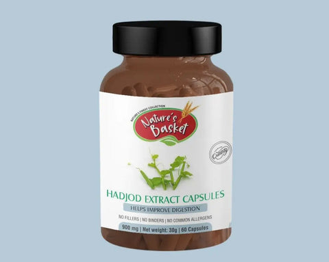 Hadjod Extract Capsules 60pcs - Nature's Basket