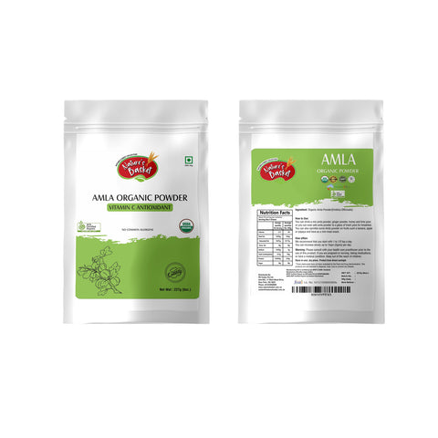 Hair & Skin Bundle- Amla & Neem Powder for Healthy skin