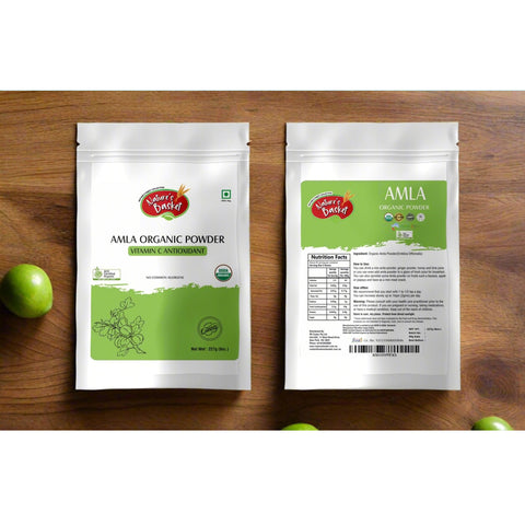 Hair & Skin Bundle- Amla & Neem Powder for Healthy skin