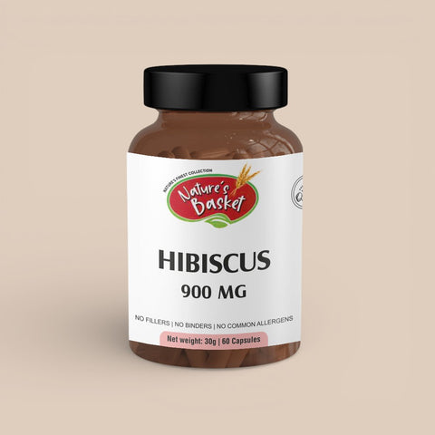 Nature's Basket Hibiscus Capsules 60pcs