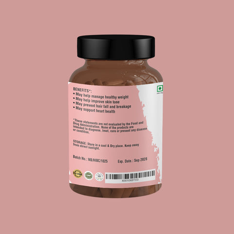 Nature's Basket Hibiscus Capsules 60pcs