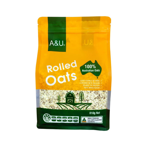 A & U Rolled Oats 810g