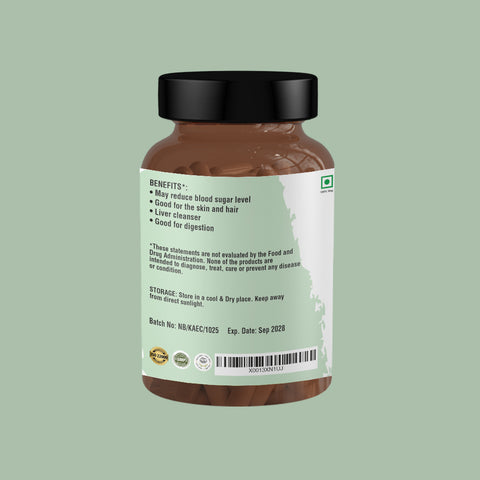 Nature's Basket Karela (Momordica Charantia) Extract 900mg 60 Capsules
