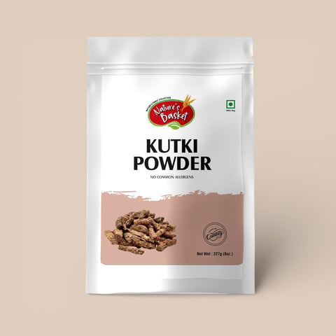 Natures Basket Kutki (Picrorhiza kurrooa) Powder – 227g