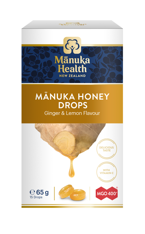 Manuka Health ManukaLozenges L&Ginger MGO400 15s