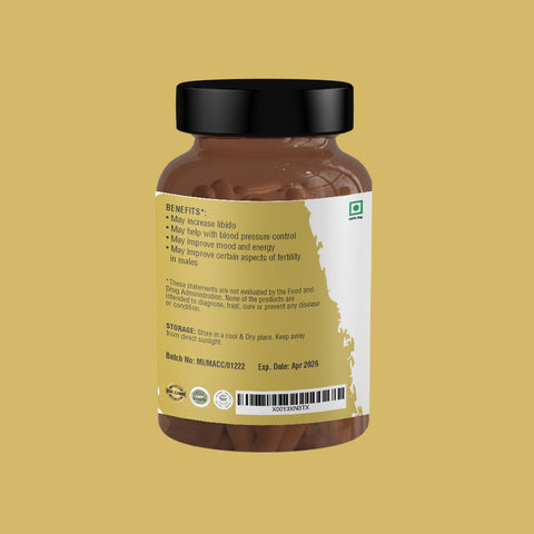 Nature's Basket Maca Powder Capsule - 60 Capsules