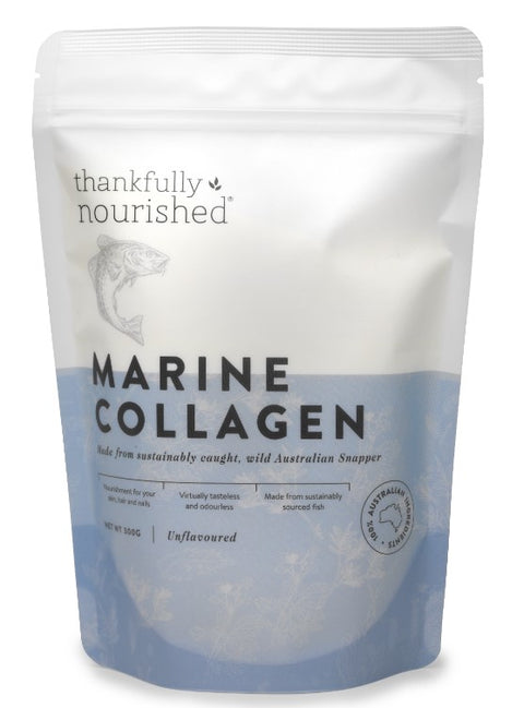 Thankfully Nourished Marine Collagen 300g