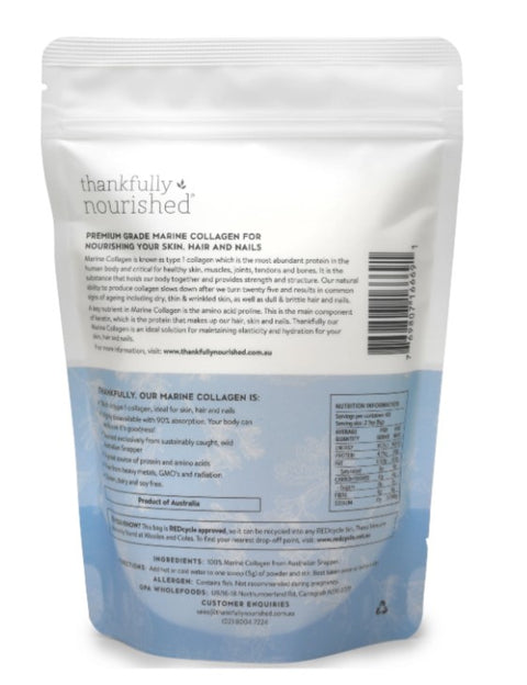 Thankfully Nourished Collagen Powder Marine 100g