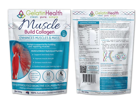 Gelatin Muscle Build Collagen 250g