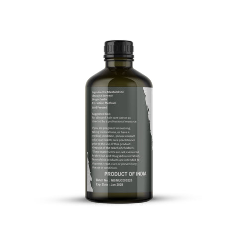 Nature’s Basket Cold Pressed Mustard Oil – Pure, Aromatic &amp; Nutrient-Rich