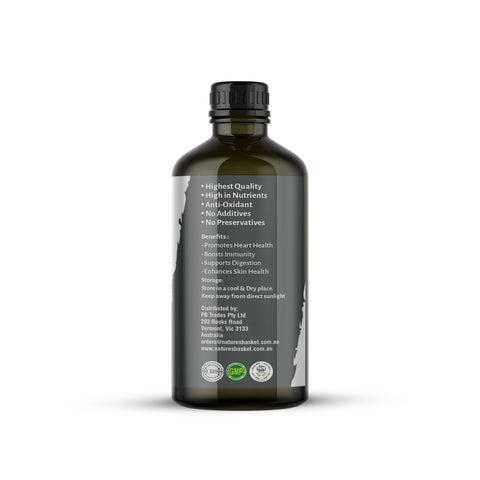 Nature’s Basket Cold Pressed Mustard Oil – Pure, Aromatic &amp; Nutrient-Rich