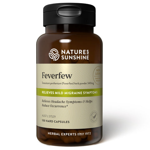 Nature's Sunshine Feverfew 340mg 100c