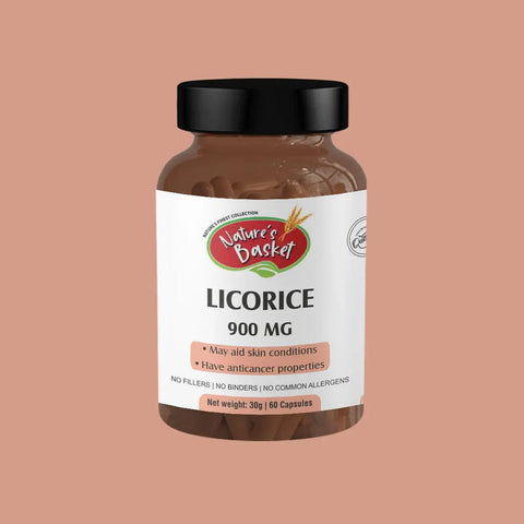 Nature's Basket Licorice Capsules 60