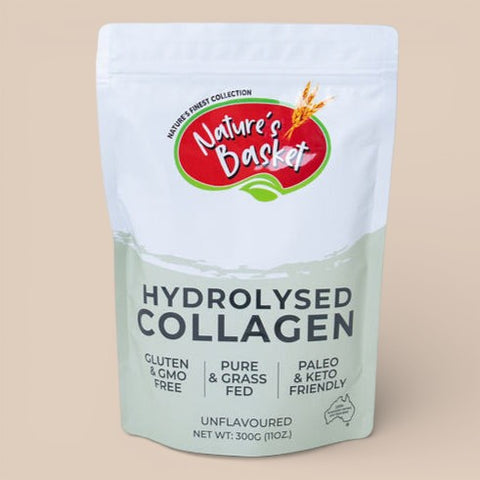 Nature's Basket Bovine Collagen Hydrolysate Powder – 300g