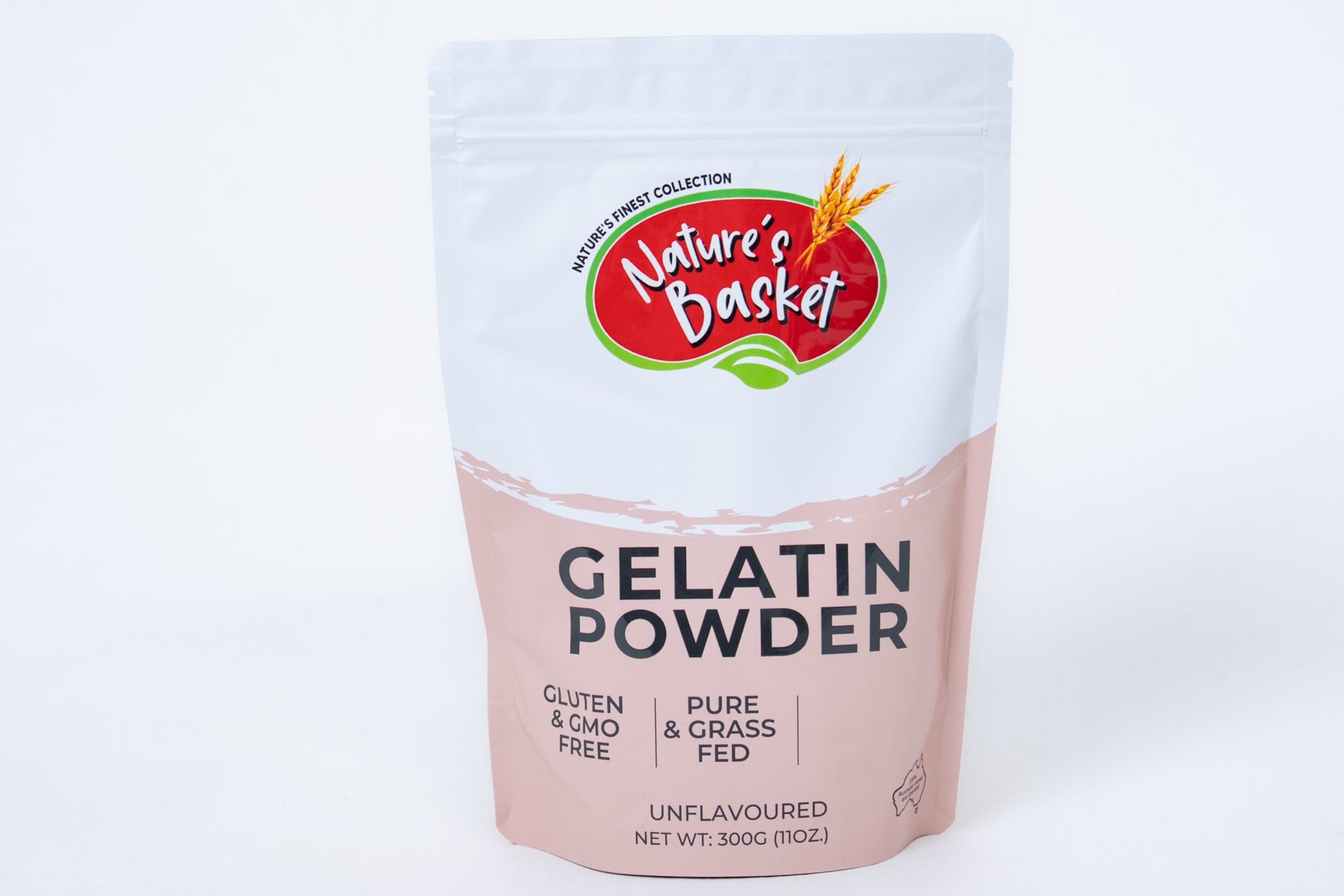 Nature's Basket Bovine Gelatin Powder – 300g – Nature's Basket AU