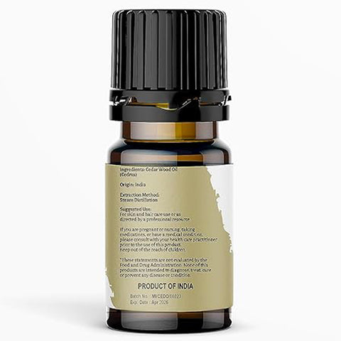 Nature's Basket Cedar Wood Essential Oil - 15 Ml