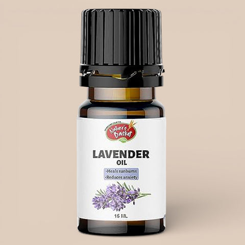 Nature's Basket Lavender Essential Oil - 15 Ml
