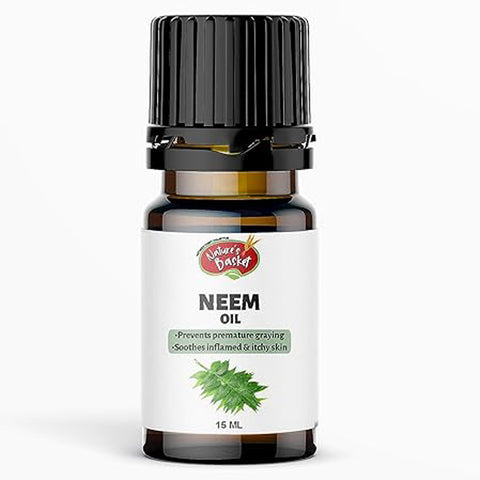 Nature's Basket Neem Essential Oil - 15 Ml